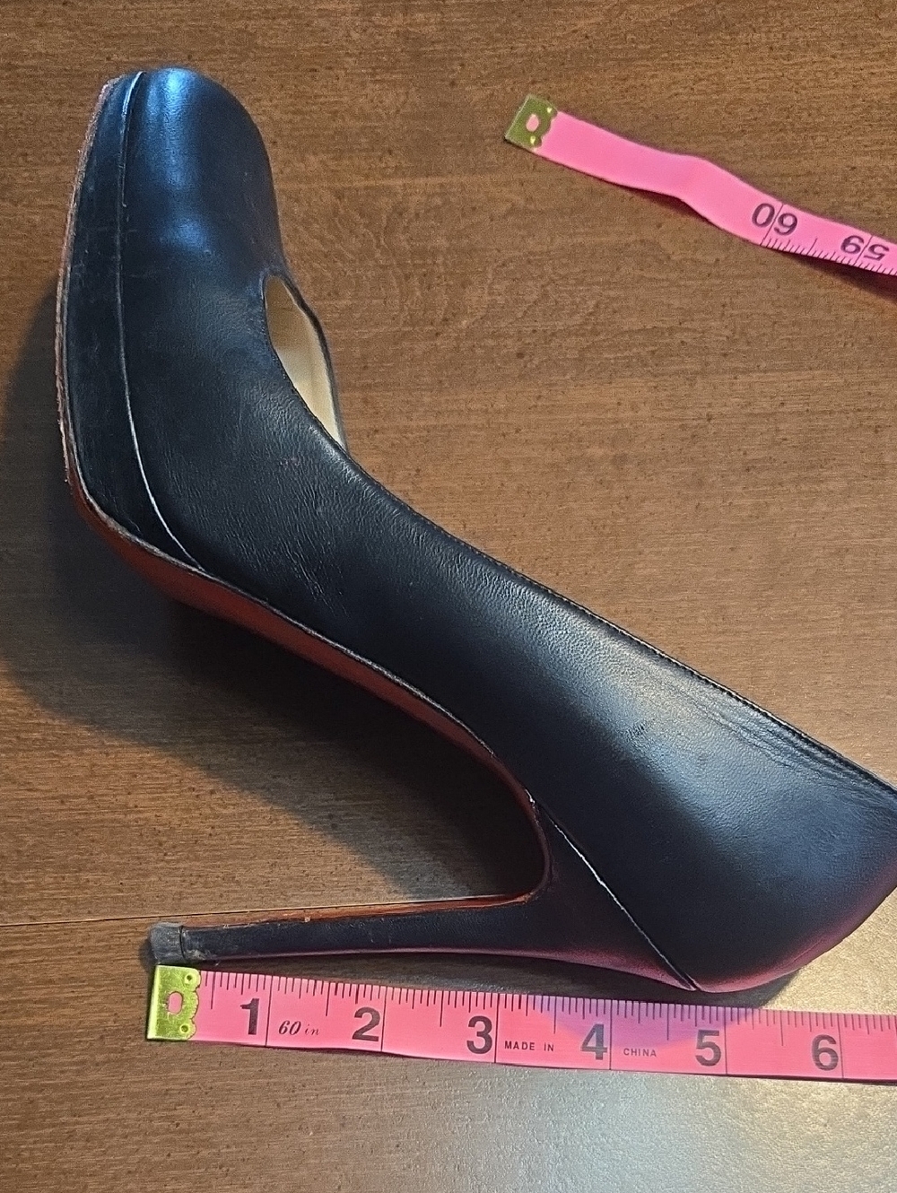 SOLD Authentic Christian Louboutin New Simple Pump 120 - Kid Leather 38.5 - Picture 14 of 15